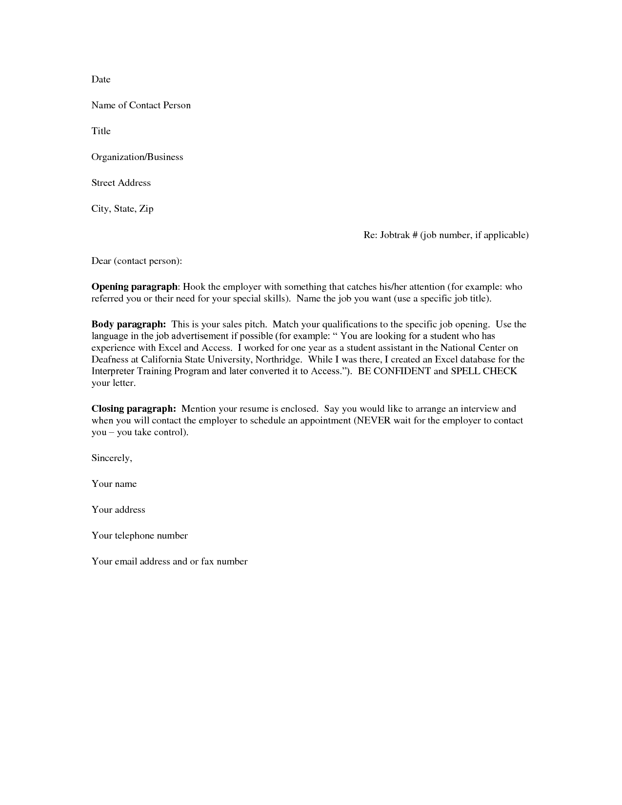 Cover Letter For Resume Fotolip Rich Image And Wallpaper