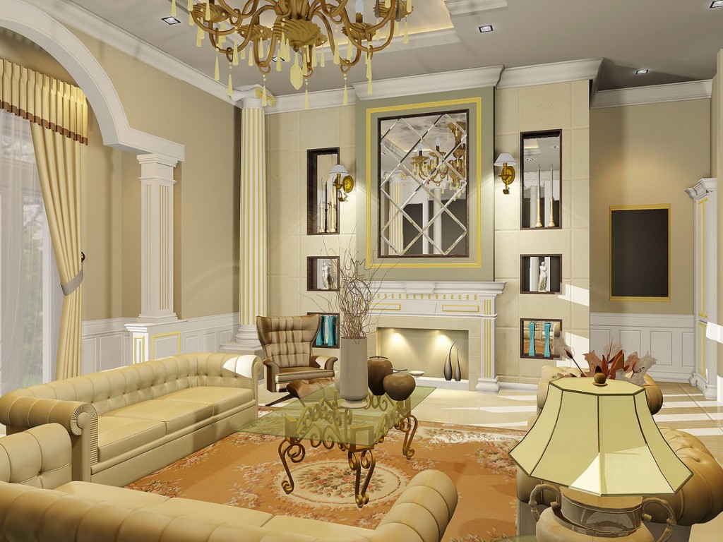 elegant living room decor