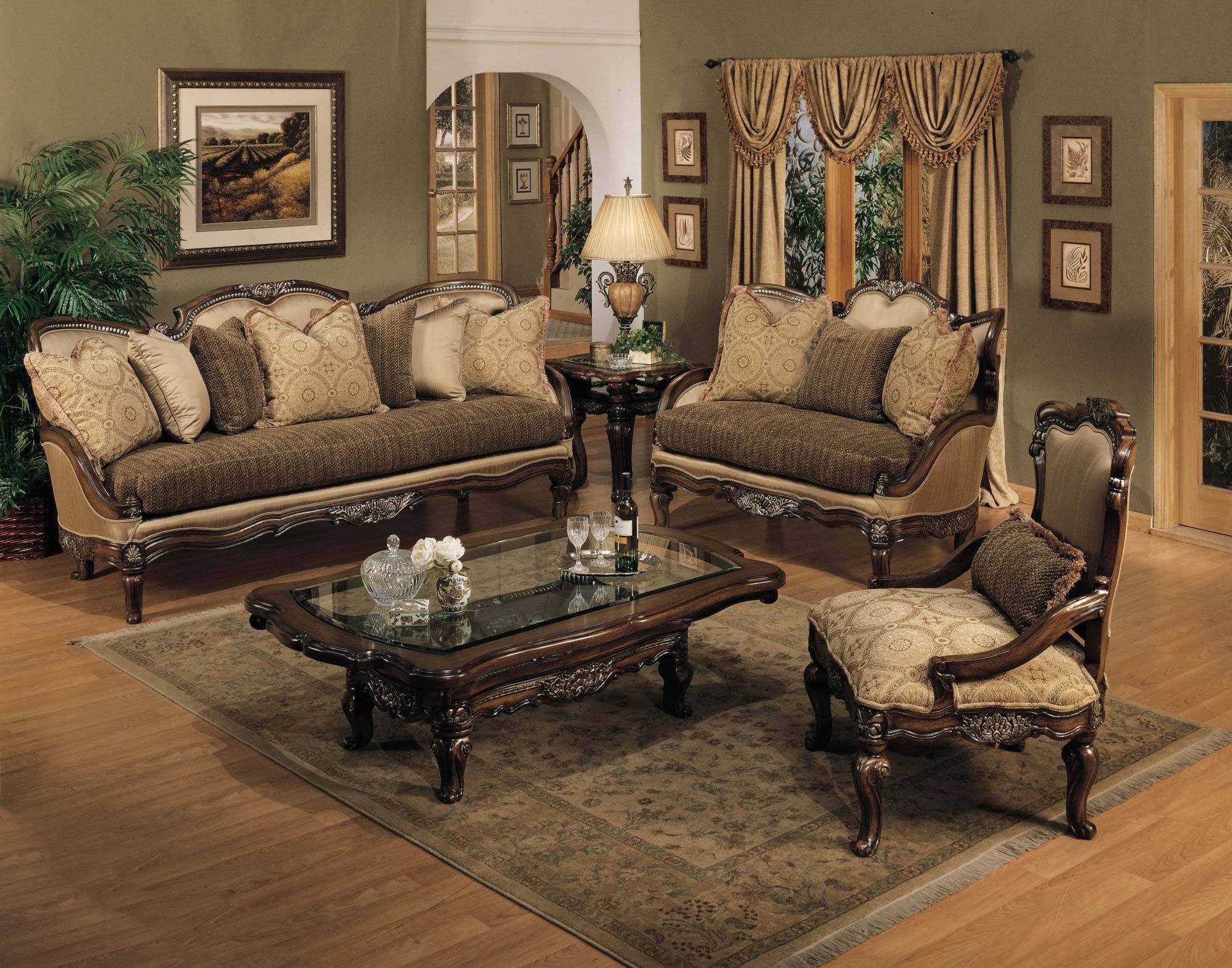 elegant living room furnishe