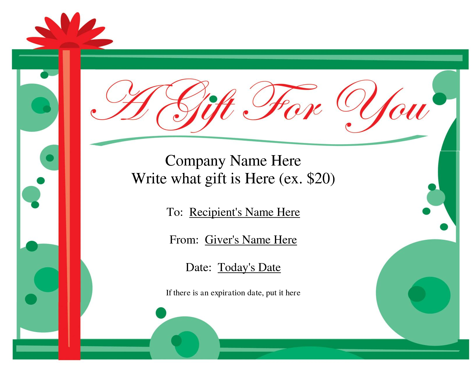 Gift Certificate Template Fotolip Rich Image And Wallpaper