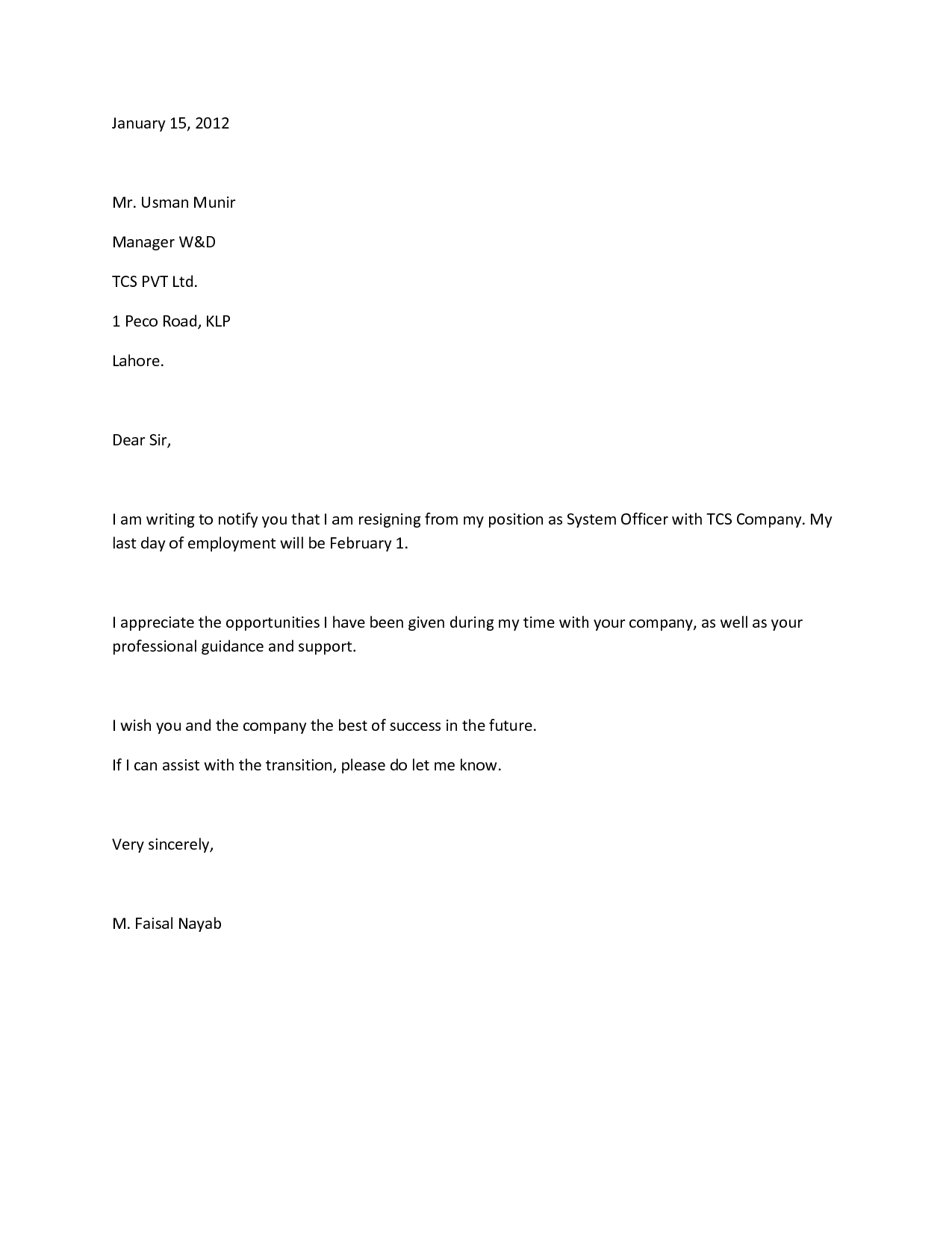 How To Write A Resignation Letter Fotolip Rich Image And Wallpaper