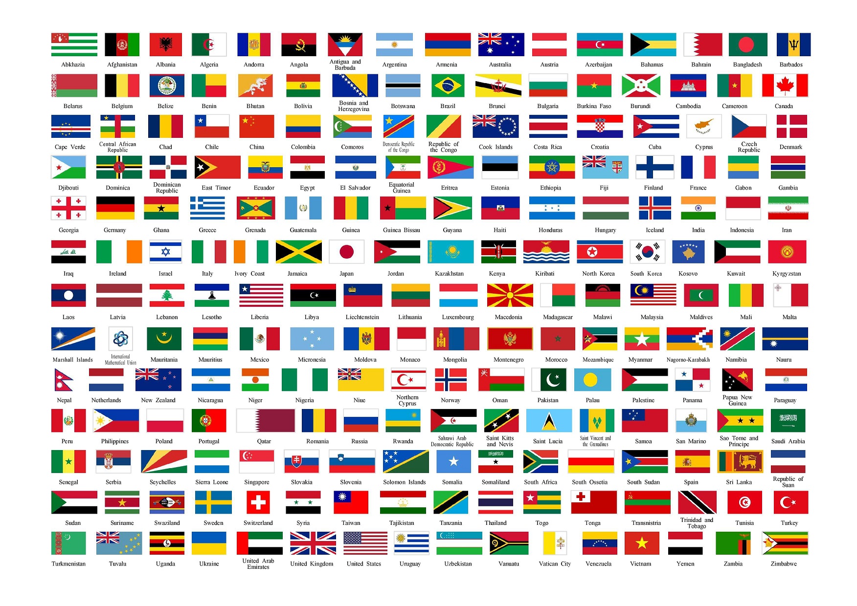 All Flags Of The World Posters For The Wall Posters Korea Insignia