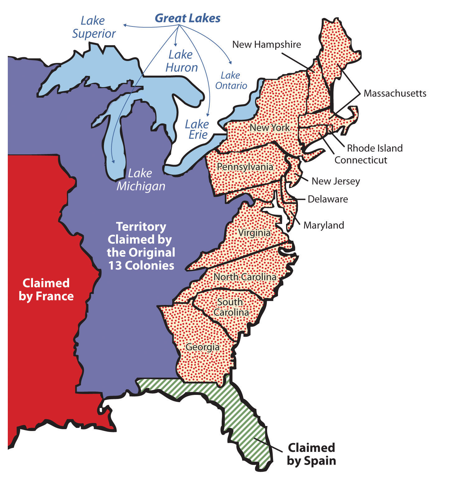 13 Colonies States And Capitals