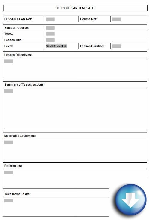 Daily Lesson Plan Template Fotolip