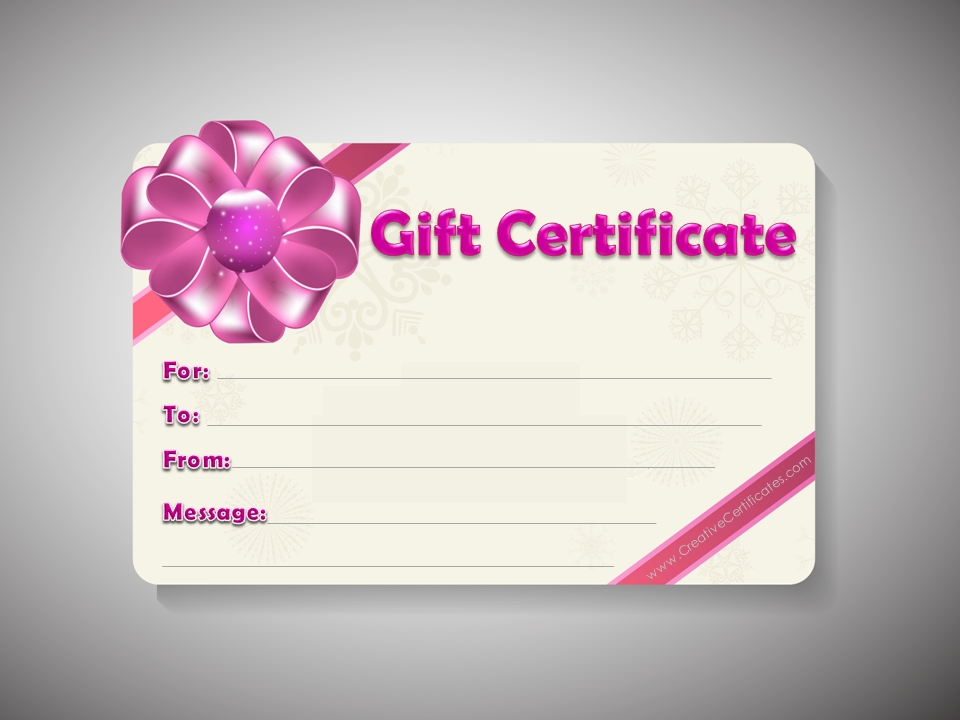 free downloadable gift certificate template word