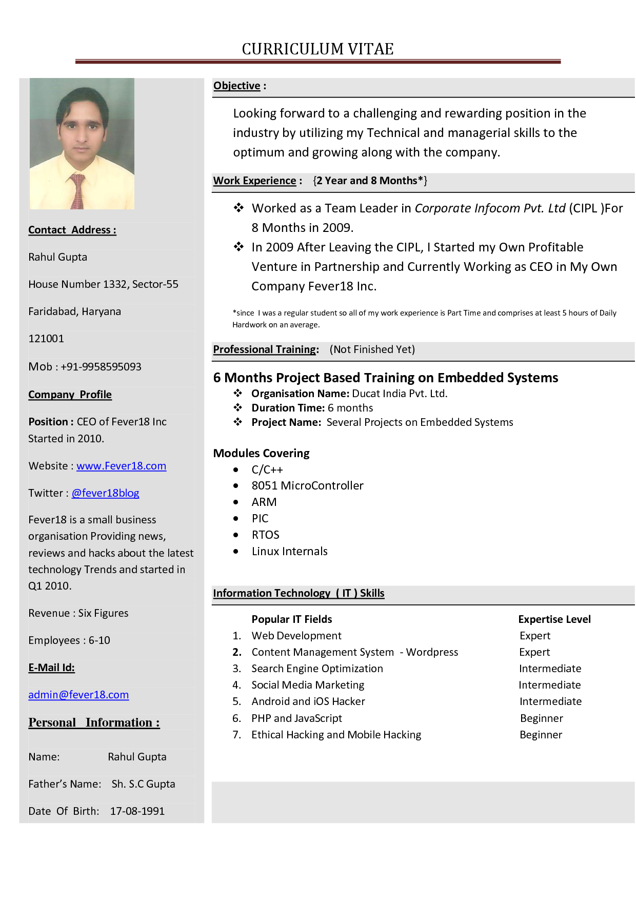 where to make a free resume online