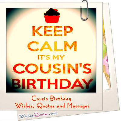 Happy Birthday Cousin - Fotolip