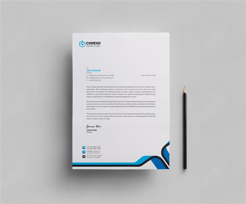 Letterhead Design - Fotolip.com Rich image and wallpaper