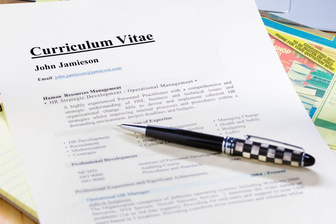 What is a Curriculum Vitae? - Fotolip